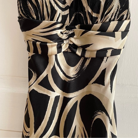 🥒 y2k Cache Satin Formal Open Back Sleeveless Halter Mermaid Prom Dress 4, XS/S - Picture 8 of 12